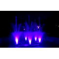 Садовый украшение одуванчика водного фонтана с музыкальным шоу